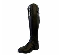 harayaa Children Riding Gear Leather Half Equestrian Leg Guards With Close And Reliable Support Suitable for competition training trail riding practice, S, Adult