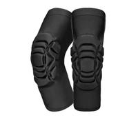 harayaa Children Sports Elbow Pad Elbow Sleeve Guard Support Protector With Raised Impact Pad Slip Resistant Strip Flexible Close Fitting Construction, Black, size to 4