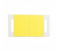 harayaa Children Training Board Taekwondo Breaking Reusable Practice Impact With Secure Grip Consistent Training Support Suitable for dojo kids conditioning form work, Yellow