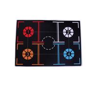 harayaa Children Training Pad Basketball Training Mat Footwork Board Agility Marker Numbered With Anti Slip Base Suitable training physical education driveway, 120cm 86cm 3.5mm