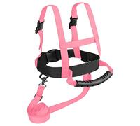 harayaa Children's Ski Harness Harness with Shoulder Strap And Ski Leash. A Nylon Snowboard to Support Learning to Ski And Snowboard, Pink