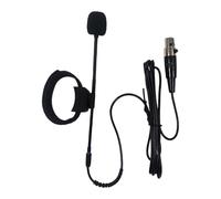 harayaa Clip on Musical Instrument 360 Rotation Adjustable with Cord for Studio Recording Band Harmonica Live, 4 Pin