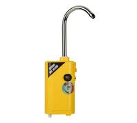 harayaa Compact Fishing Aerator Pump with Boxy Body and Direct Control Button for Efficient Water Pumping At Lake Or Pond Suitable for Outdoor Anglers, Array, Bright Yellow