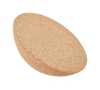 harayaa Cork Massage Ball Half Ball Supplies Practical Versatile Improve Balance Fitness Equipment for Full Body Workout Gym, 15cmx7cm