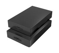 harayaa Damping Weight Lifting Drop Pads Silencer Barbell Drop Pad Floor Protection Weight Lifting Crash Pads for Gym Workout Equipment Home Fitness Exercise Women Men, BlackCompress Sponge