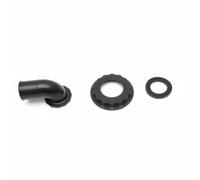 harayaa Diving Regulator Gasket Elbow Connector Nut Fastener Silicone Seal Scuba Accessory Nylon Fiber Reinforced for Secure Hose Routing Suitable for