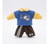harayaa Doll Hoodie Set Sweatshirt Top Bottom Trendy Graphics Soft Cloth Material Suitable for Miniature Doll Role Play And Collecting