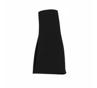harayaa Doll Mini Dress Strapless Collectible Clothing Wardrobe Essential Custom Styling Stretch Material Suitable for Character Builds Shelf Display, Black