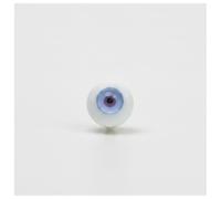 harayaa Doll Replacement Eyes Glass Set Orbs Inserts Accessories Polished glass appearance with vivid color and natural, Pair of spherical eyes with handle, 8MM Iris 4MM