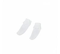 harayaa Doll Socks BJD Stockings Leg Warmers Accessories Soft Cloth Construction Gentle On Joints Fits 1/12 Scale Bodies Such As OB11 Suitable for doll, 3CM Lace Edge