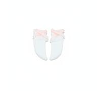 harayaa Doll Socks BJD Stockings Leg Warmers Accessories Soft Cloth Construction Gentle On Joints Fits 1/12 Scale Bodies Such As OB11 Suitable for doll, Pink Bow