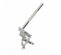 harayaa Drum Cowbell Bracket Bass Drum Mount Holder Clamp With Grip And Felt Padding Adjustable Rod For Various Cowbells suitable for rehearsals live, Standard Wo Lock