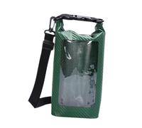 harayaa Dry Bag Waterproof Phone Case 3L Outdoor Sack Airtight Roll Top Duffle Waterproof Bag for Swimming Drifting Trekking Travel, Green