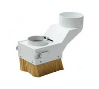 harayaa Dust Collector Cover CNC Router Dust Shoe Spindle Dust Cover Engraving Machine Dust Boot Nylon Brush Dust Collection Clean Finish Push Pull Double , Spindle 70 Dust 10 B
