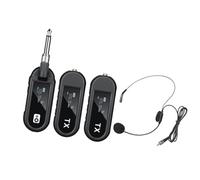 harayaa Earhook Mic Discreet Earset Easy Installation Multipurpose Headworn Mic Speaker for Personal Exercises Conncert Lecturers, Black