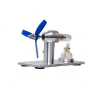 harayaa Educational Engine Device Regenerative Cycle Model Engine Experimental Demonstration Science Physics Alloy Frame Glass Tube