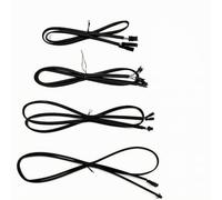 harayaa Electrical Cable Wire Harness Kit Barbecue Wiring Harness Connector Set Replacement Accessory Fiberglass Construction Suitable for vertical series smokers maintenance