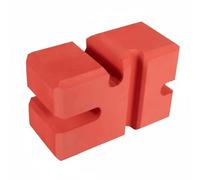 harayaa Eva Foam Brick Bench Press Block Press Board Support Block with firm yet cushioned feel to protect the bar finish and maintain bar path suitable for, 230x160x100mm