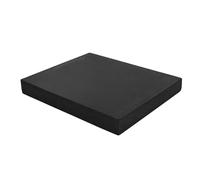 harayaa Exercise Balance Pad Kneeling Pads Yoga Mat Anti Tear Portable Balance Cushion Foam Mat for Stability Travel Adults Workout, black