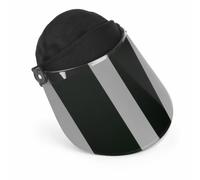 harayaa Face Helmet Face Guard Visor With Flip And Stable Fit For Daily Use Suitable for factory work construction sites metalworking cutting tasks, Array, Dark Green