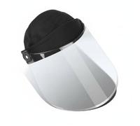 harayaa Face Helmet Face Guard Visor With Flip And Stable Fit For Daily Use Suitable for factory work construction sites metalworking cutting tasks, Array, Clear
