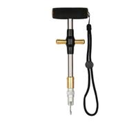 harayaa Fishing Hook Remover Tool Extractor Puller Disgorger With Aluminum Alloy Tube And Stainless Steel Hand Self Locking T Handle Grip suitable for bass fishing trout streams pond fishing, Gold