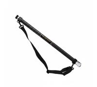 harayaa Fishing Landing Net Telescopic Net Handle Rod Pole Extendable Carbon Build With Textured Finish And Reinforced Ends Suitable for freshwater use pier river banks, 5.0m Fishing Rod With Strap