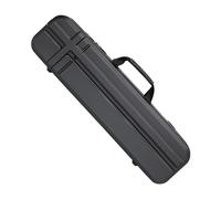 harayaa Fishing Rod Storage Bag EVA Hard Shell Travel Case Waterproof Multipurpose with Handle and Adjustable Shoulder Strap, 80cm Black