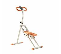 harayaa Folding Climbing Machine Stair Stepper Stepper Machine Exercise Equipment With Foldable Design Phone Holder And Electronic Counter Suitable for Home Gym Cardio Training, Orange