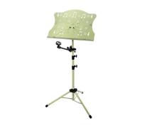 harayaa Folding Music Stand, Guitar Sheet Clip Holder, Sheet Music Stand for Violinists Musicians Ukulele Player Stage Performance