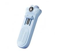 harayaa Foot Exercise Handheld Toe Workout Device Arch with Central Guide Slot Polypropylene Structure Digital Display Suitable for Home Exercise Therapy Use, Sky Blue