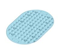 harayaa Foot Pressure Point Acupressure Mat Non Slip Standing Pressure Point Mat Feet Massage Pad for Jogging Office Working Fitness, Blue
