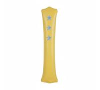 harayaa Golf Club Cover Alignment Sleeve Direction PU Outer Layer Velvet Lining Embroidered Star Pattern Suitable for Daily Training Athlete Storage, Yellow
