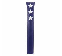 harayaa Golf Club Cover Alignment Sleeve Direction PU Outer Layer Velvet Lining Embroidered Star Pattern Suitable for Daily Training Athlete Storage, Dark Blue