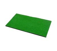 harayaa Golf Hitting Mat Training Aid Swing Wear Resistant Gear Artificial Turf Golf Mat for Office, Outdoor, Garden Basement, 30cmx60cm