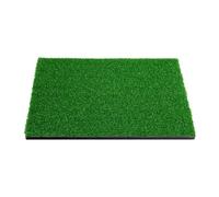 harayaa Golf Hitting Mat Training Aid Swing Wear Resistant Gear Artificial Turf Golf Mat for Office, Outdoor, Garden Basement, 20cmx50cm