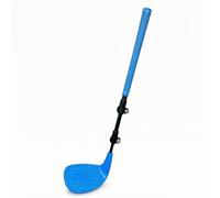 harayaa Golf Practice Club Adjustable Telescopic Club Swing Aluminum Alloy Shaft Soft Head suitable for indoor training school sports casual outdoor practice, Blue