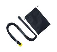 harayaa Golf Rope Swing Tool Weighted Rope with Ball Golf Swing Training Aid Fitness Training Aid for Garden, black