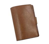 harayaa Golf Scorecard Holder Golf Scorecard Golf Score Cards Holder Yardage Book Cover for Game Rounds Notes Practicing, Brown