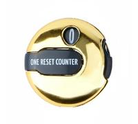 harayaa Golf Scorer Counter Tally Device With Quick Clip For Glove Hat Belt Or Bag And One Lightweight Waterproof suitable for course use training golf lessons gift giving, Gold