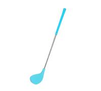 harayaa Golf Swing Practice Stick With Feel Ribbed Impact Face And Angled Hosel Metal Shaft And Grip For Control Suitable For Warm Ups Range Practice, Sky Blue
