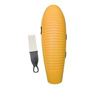 harayaa Guiro Instrument Latin Percussion Instrument Parent Child Interaction Early Educational Toy for Boys Girls Kindergarten Gift, Yellow