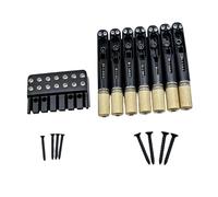 harayaa Guitar Bridge String Locking Kit, with 8 Screws, Easy Installation, Professional Metal Replacement Parts for 7-String Guitars