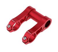 harayaa Handlebar Extender Stem Made of Aluminum with Two Mounting Points to Extend The Handlebar Length. Ensures A Secure Hold, Red