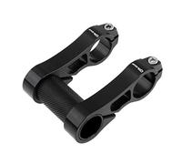 harayaa Handlebar Extender Stem Made of Aluminum with Two Mounting Points to Extend The Handlebar Length. Ensures A Secure Hold, Black