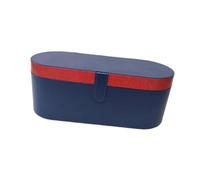 harayaa Hard Storage Case for Hair Dryer, Storage Bag,Lightweight Hair Tool Organizer Hairdryer Holder Travel Case for Travel Trip, Blue Red
