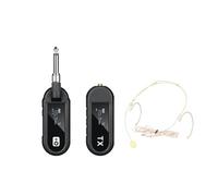 harayaa Headset Microphone Headworn Mic Portable Easy to Use Stable Megaphon Microphone for Stage Performance Personal Exercises, Skin Color