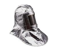 harayaa Heavy Duty Suit Helmet Fire Retardant Professional Anti-Heat Accessories Aluminum Foil Protective Hood for