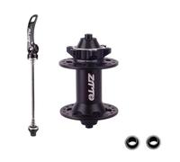harayaa Hub Wheel Hub Aluminum Shell With Smooth Rotation Bearings For 100 mm Spacing Quick Release And 15 mm Axle Suitable for weekend club rides endurance rides, Black, 28 Holes