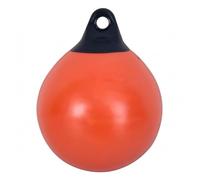harayaa Inflatable Marine Boat Buoy Cushion Protector With Teardrop Shape PVC Body And Secure Top Eyelet For Easy Rigging suitable for docking mooring marina use pier approach, 63x85CM